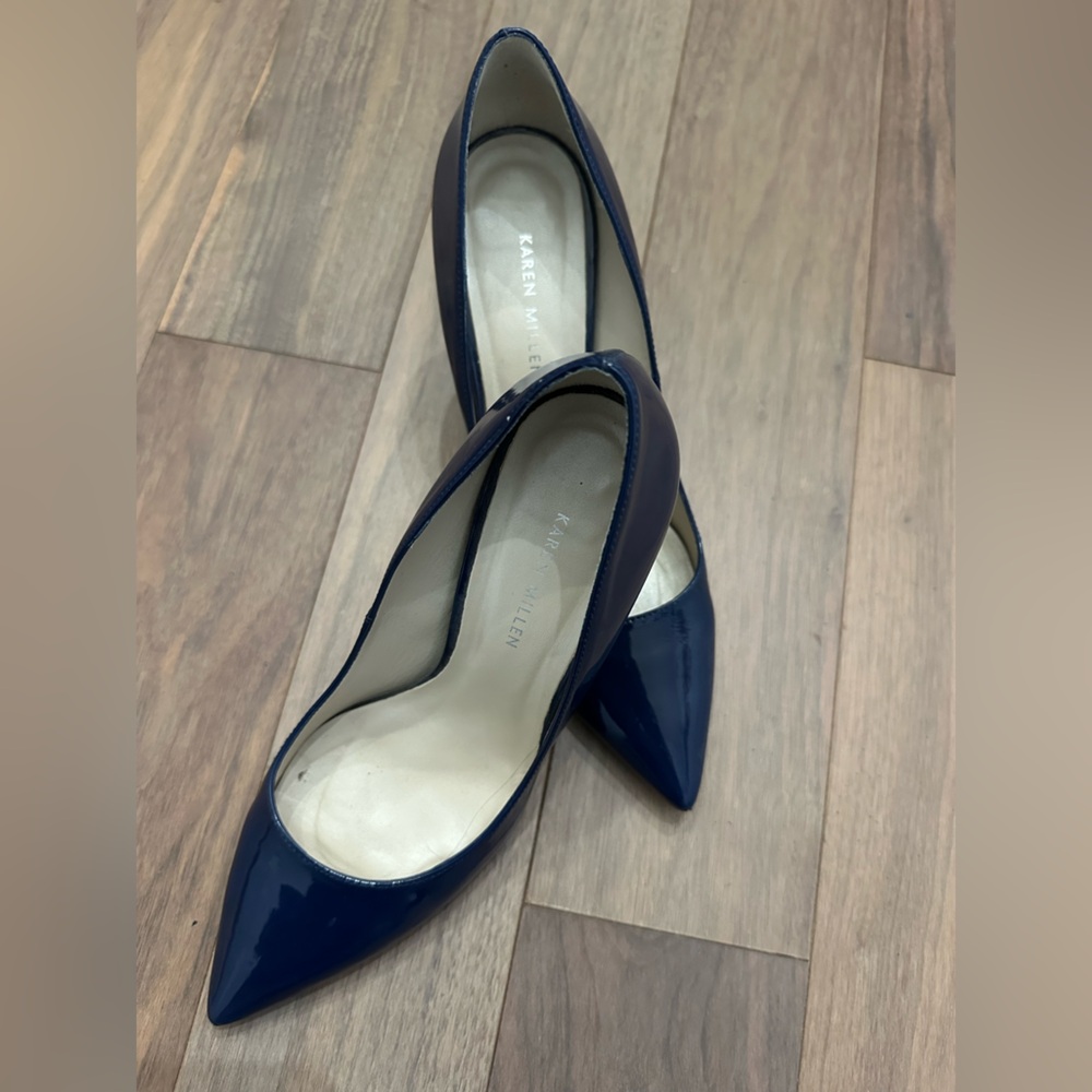 Karen Millen Dark Blue Heels